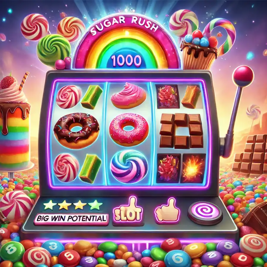 Обзор игрового автомата Sugar Rush 1000