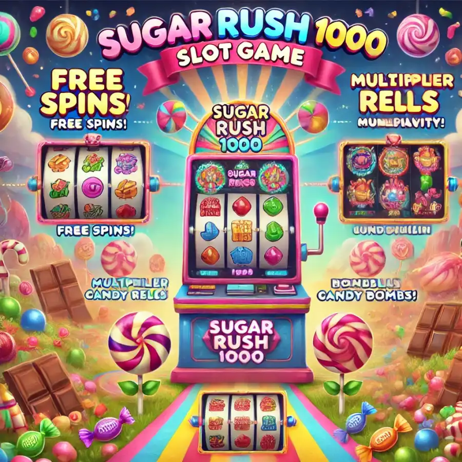 Особенности игрового слота Sugar Rush 1000