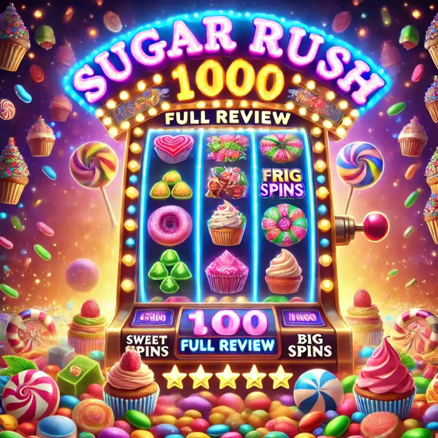 Обзор игрового автомата Sugar Rush 1000