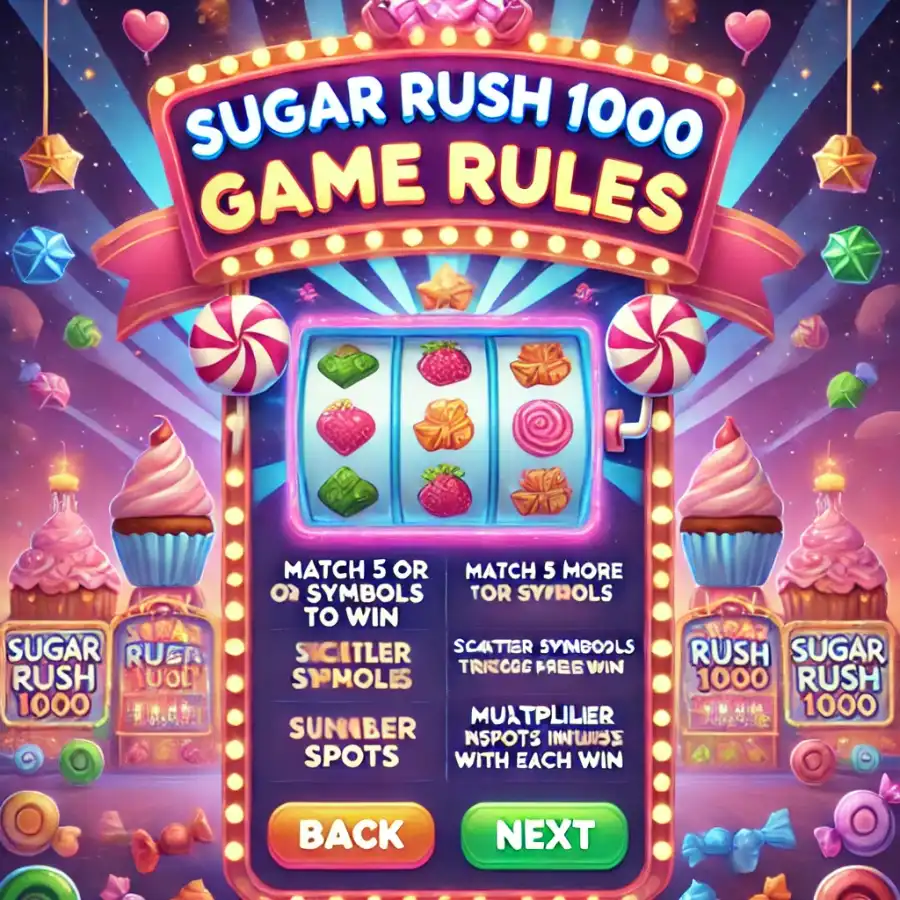 Правила игры в Sugar Rush 1000