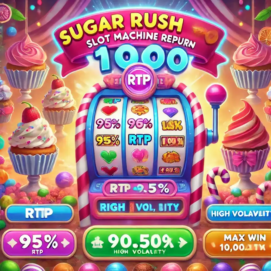Отдача и RTP игрового автомата Sugar Rush 1000