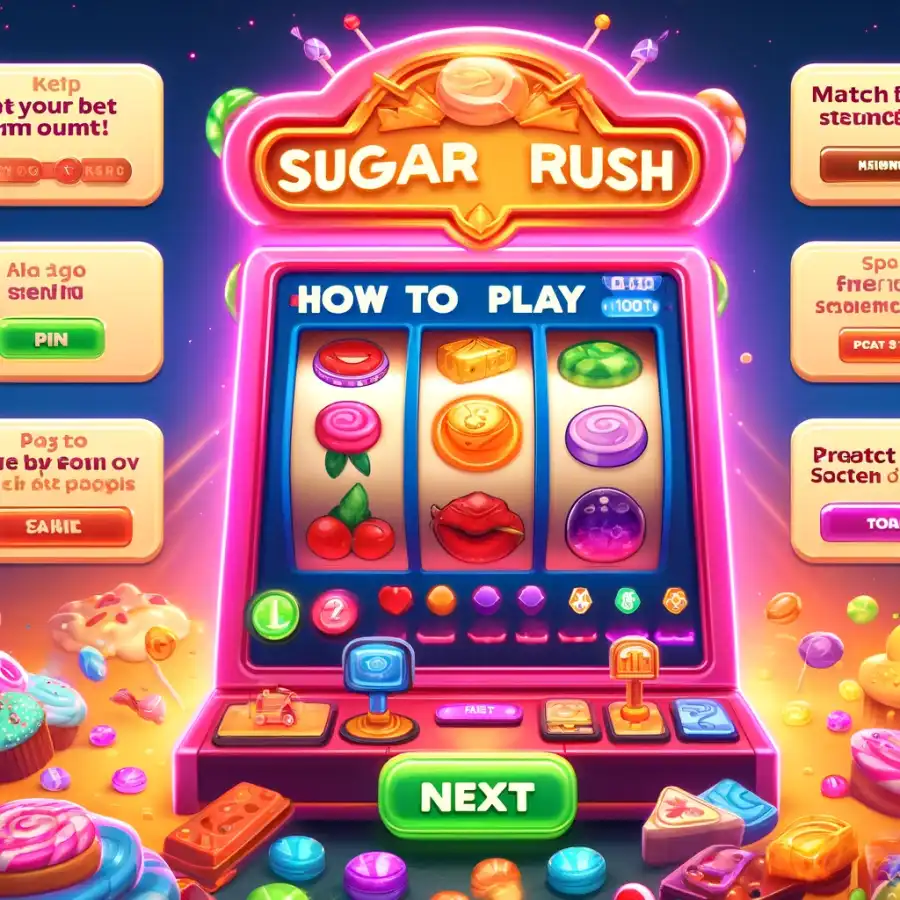 Как играть в Sugar Rush демо