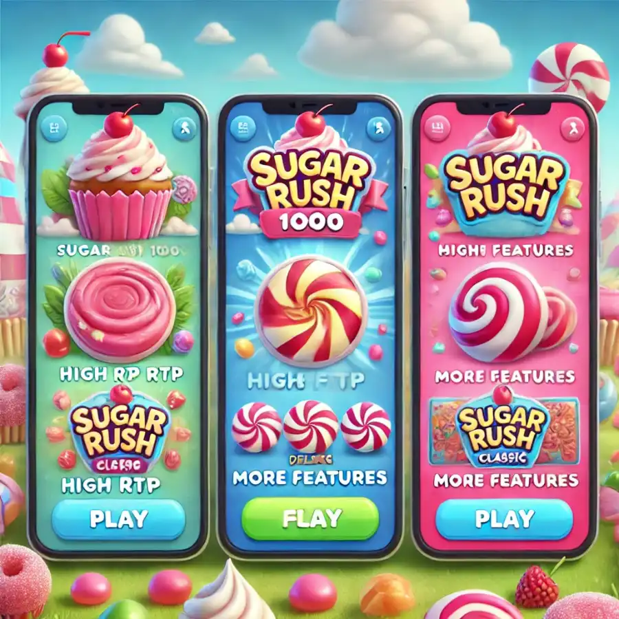 Версии Sugar Rush